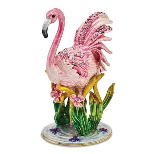 Flamingo Jewelry Box