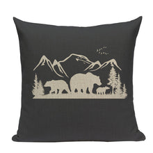 Load image into Gallery viewer, Nordic Home Decorative Cushion Covers Original Bear Deer Cushions Custom High Quality Decor 45Cmx45Cm Square Printed Pillow Case