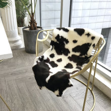 Load image into Gallery viewer, tiger printed Rug Cow Leopard Tiger Printed Cowhide faux skin leather NonSlip Antiskid Mat 94x100CM Animal print Carpet